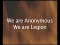 Anonymous' Third Video