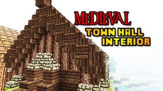 The Minecraft Files 297 Medieval Town Hall Interior Hd