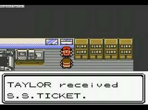how to get s.s ticket in pokemon gold