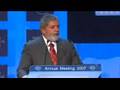 Forum Economique Mondial 2007 - A Conversation with Lula...