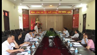 Ban tổ chức Tỉnh ủy làm việc với Thành ủy Uông Bí