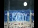 Waterfall airbrushed backdrop 11ft x 8ft