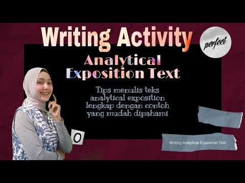 How to Write an Analytical Exposition Text