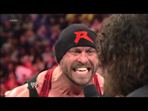 Mick Foley confronts Ryback: Raw, April 22, 2013