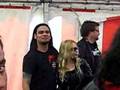 Sight of Emptiness backstage with Angela Gossow