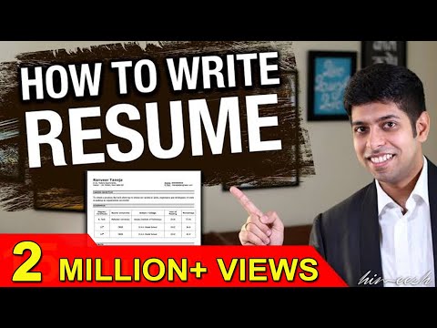 How to write Resume Effectively? : Job Interview Tips in Hindi by Him-eesh