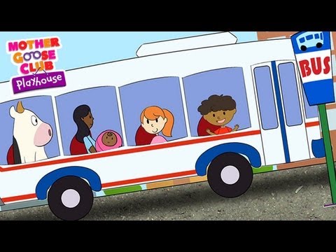 The Wheels on the Bus Animated - Mother Goose Club Nursey Rhymes