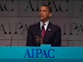 Obama at AIPAC pt 6/6