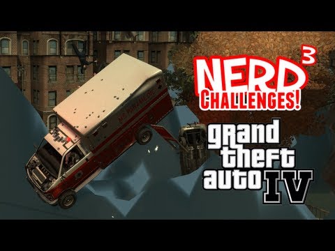 Nerd³ Challenges! Tsunami! - GTA IV