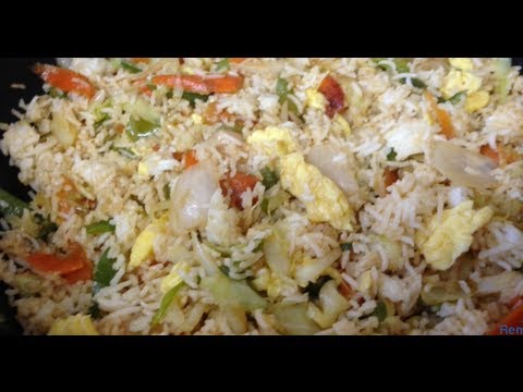 how to make egg fried rice