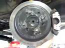 Disc brake movement