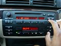 Sirius, MP3 Playback and  Bluetooth on BMW Business CD53 Alpine Radio in 2001 BMW 330i