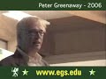 http://www.egs.edu/ peter greenaway talks about being a director and filmmaker in holland and gives a preview of his new movie based on rembrandt harmenszoon van rijn's painting 