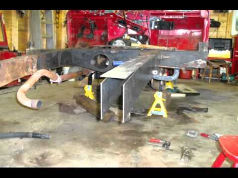 Land Rover – Section of Chassis Rebuild