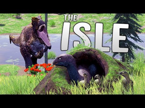 Being A Dryosaurus Mother In A Carnivore-Infested Area - Cave Digging & Motherhood -  The Isle
