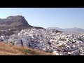 Alora, Spain - Beautiful Sunset On Spanish Village and Medeval Castle