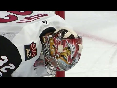 Video: Raanta pulled after Golden Knights score third goal of the first period