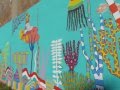 Undersea Mural Graffiti Art Along Wall In Montevideo ...