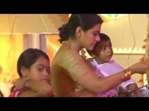 kajol - Bollywood actress Kajol visited a pandal along with kids Nysa and Yug Devgn and participated in Durga Puja festivities.