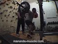 Sarge 218lb for 98 reps