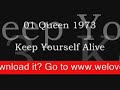 Keep yourself alive (special online music) Keep yourself alive (special online music)