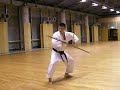 Shinshinkan Isshin Ryu Karate - Urashi Bo no Kata - Japan