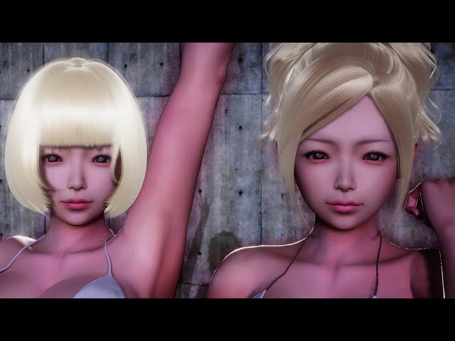 【白ギャル④】マクロビキニで激しくダンス乳揺れ爆乳白ギャルのステージショー