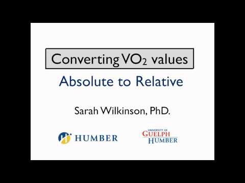 how to calculate vo2 max
