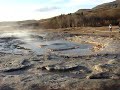 Cockshut in Iceland - Strokkur Geysir