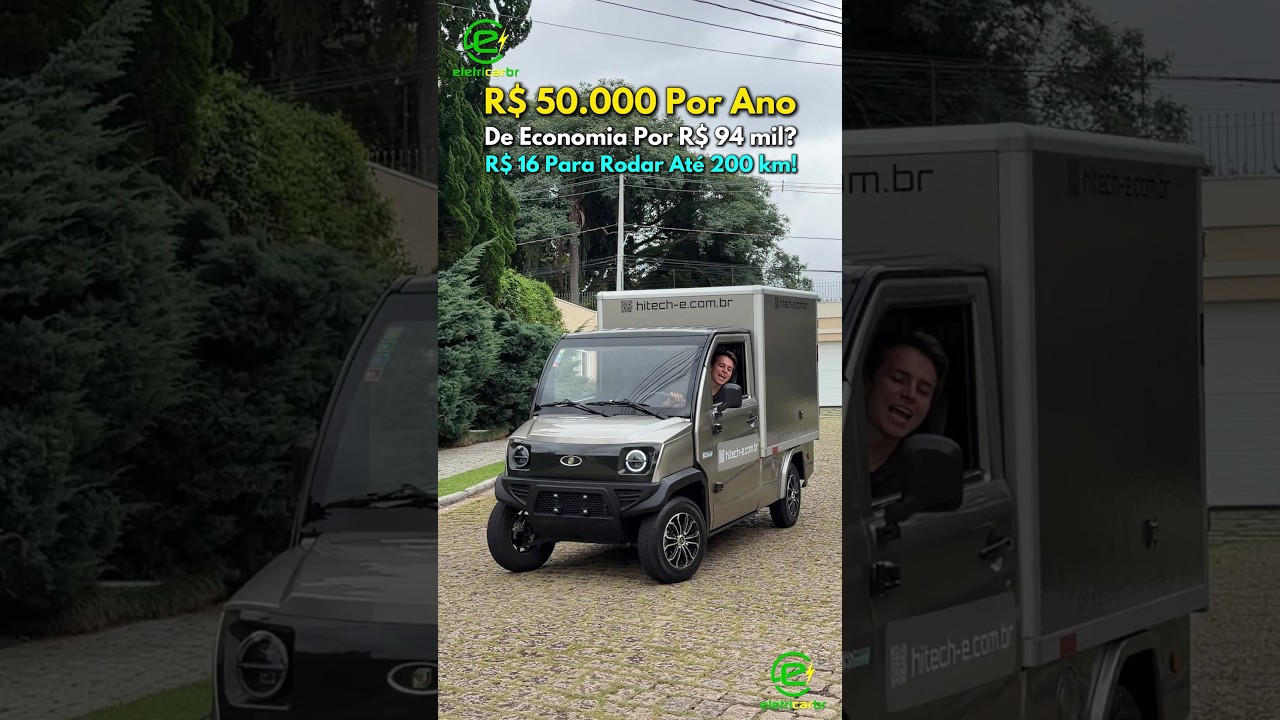 ⚡R$ 50.000 Por Ano de Economia Por R$ 94 mil? R$ 16 Para Rodar Até 200 km!⚡