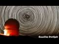 APOD 2009 April 13 Star Trails over the Canada France Hawaii Telescope