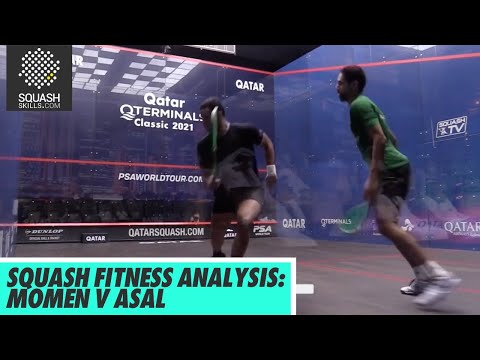 Squash Fitness Analysis: Tarek Momen v Mostafa Asal