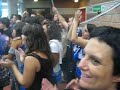 La Demencia celebrando el partido con el Trampa$$ en el Torneo de la CAM. Además puede verse a uno de los amables miembros de las fuerzas expeditivas de Espe o bescames que luego disolvieron la j