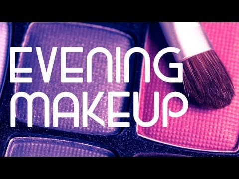 how to apply evening makeup