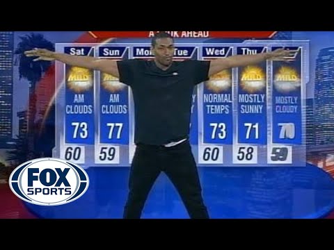 Lakers' Metta World Peace does the weather report at local station