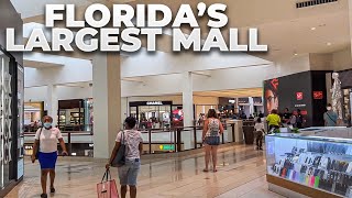 Floridas Largest Indoor Shopping Mall : Walking Av