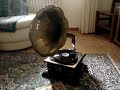 Gramophone playing The third man theme