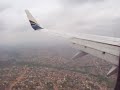 Arik Air Landing at Lagos from Abuja 737-700NG