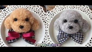 видео Игрушки из помпонов Мастер класс