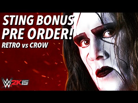 WWE2K15 Sting (Retro) vs Sting (Crow) Which version are you looking forward to more!