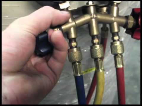 how to recover auto a c refrigerant