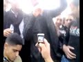 عمرو واكد وجميلة اسماعيل يهتفون ضد مبارك 25 يناير