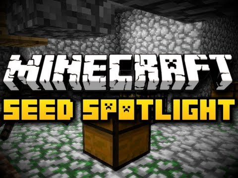 Minecraft Seed Spotlight #15 - TRIPLE DOUBLE CHESTED DUNGEONS!!! (HD)