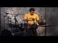 cuban drummer, emilio valdes performs solo on udu, djembe, cajon and drumset