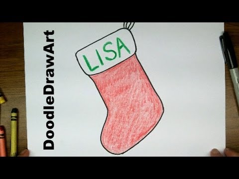 how to draw xmas things