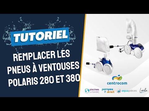 Comment remplacer les pneus à ventouses du Polaris 280 ?