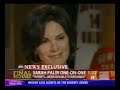 Click here to watch this video Sarah Palin Interview on GMA Part II: ABC 10/30/08