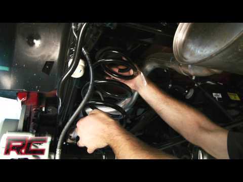 how to remove jk front shocks