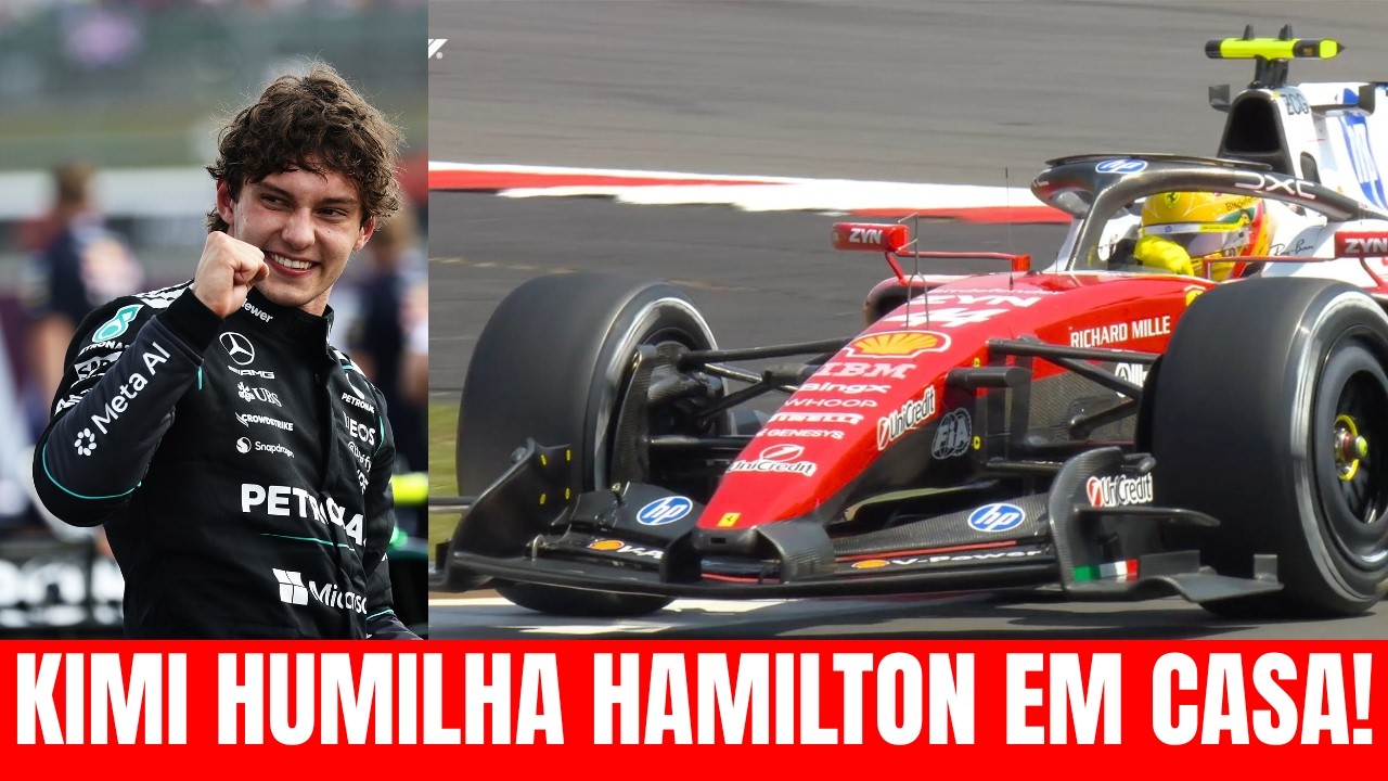 GP da Inglaterra: Antonelli Destrói em Silverstone; O Que Deu Errado para Hamilton?