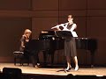 Aaron Copland Duo for Flute and Piano mvts 2 & 3 Aaron Copland Duo for Flute and Piano mvts 2 & 3
